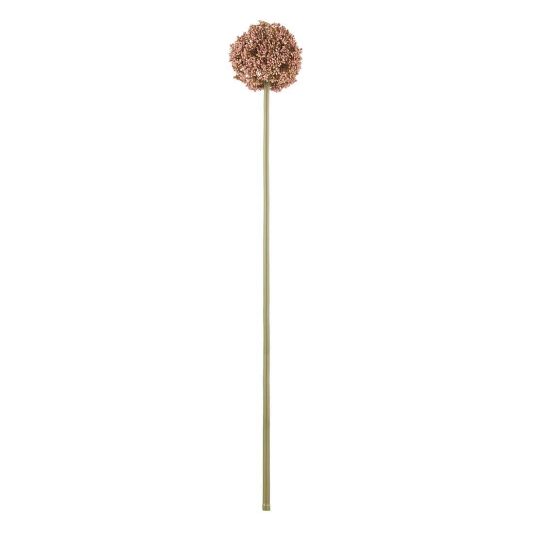 Faux Allium Stem | Pink -  76cm