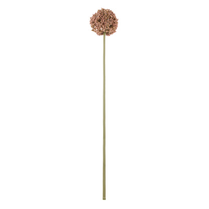 Faux Allium Stem | Pink -  76cm
