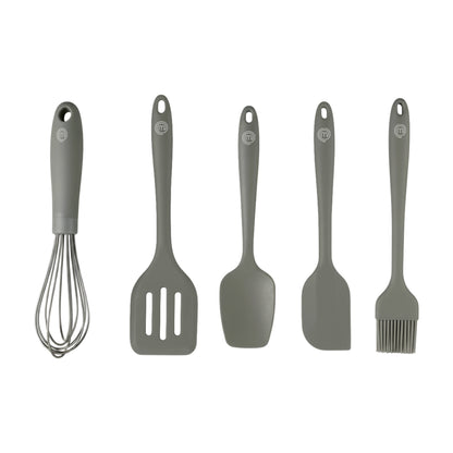 MasterChef Sage SilicoGrip 5pc Baking Utensil Set Sage