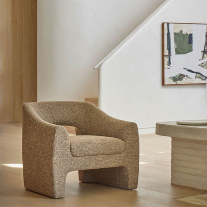 Amalfi Wells Chair Brown &amp; Taupe