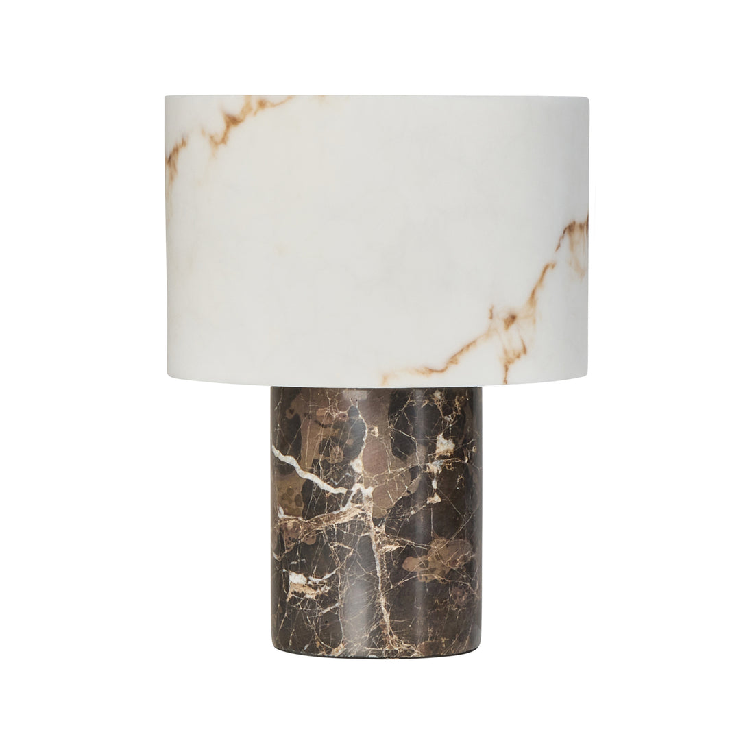 Amalfi Kian Table Lamp Brown &amp; White