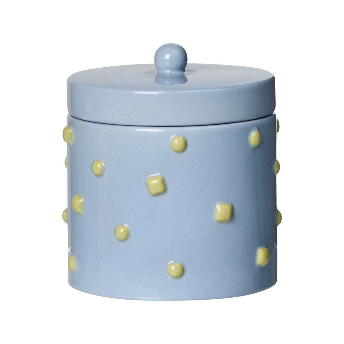Emporium Bejeweled Cannister Blue &amp; Green
