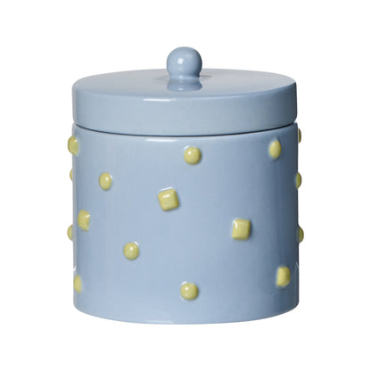 Emporium Bejeweled Cannister Blue &amp; Green