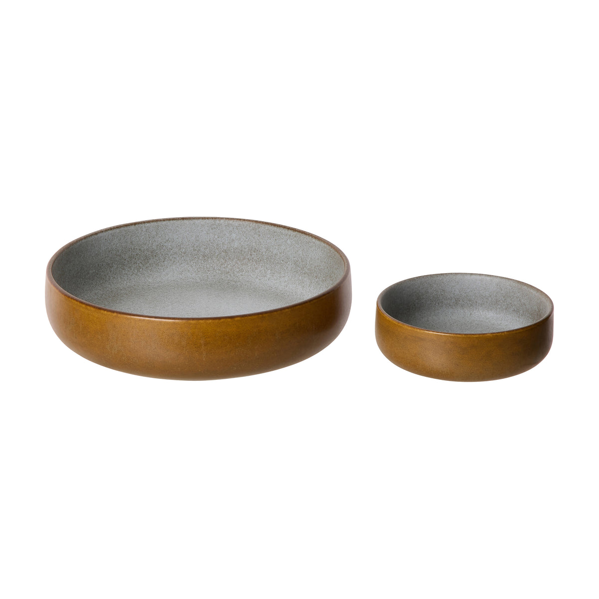 Davis &amp; Waddell Rafe Small Bowl Grey &amp; Brown