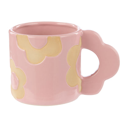 Emporium Posey Flower Mug Pink