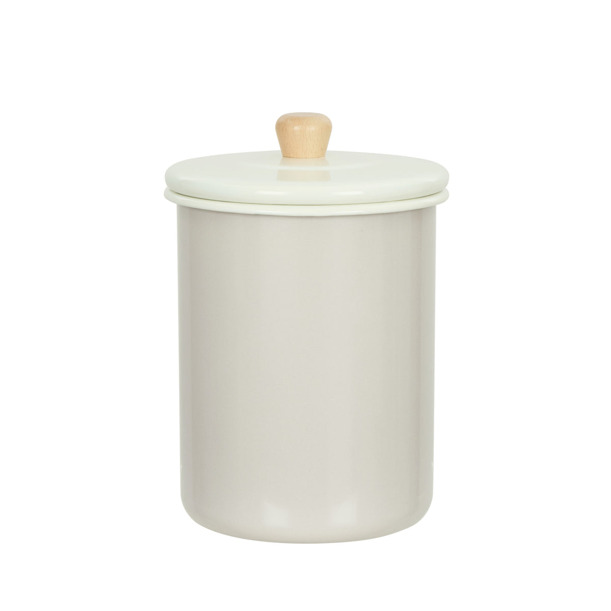 Davis &amp; Waddell Daylesford Enamel Canister 4L Cream