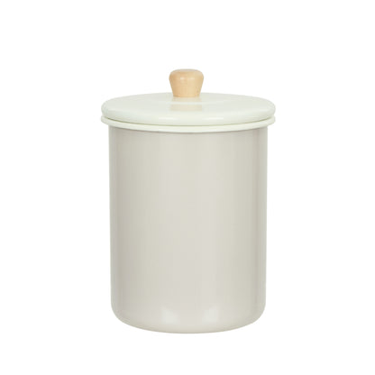 Davis &amp; Waddell Daylesford Enamel Canister 4L Cream