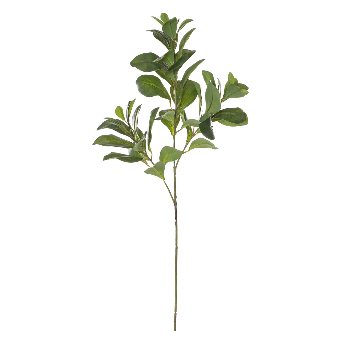 Faux Lush Leaf Spray | Green - 75cm