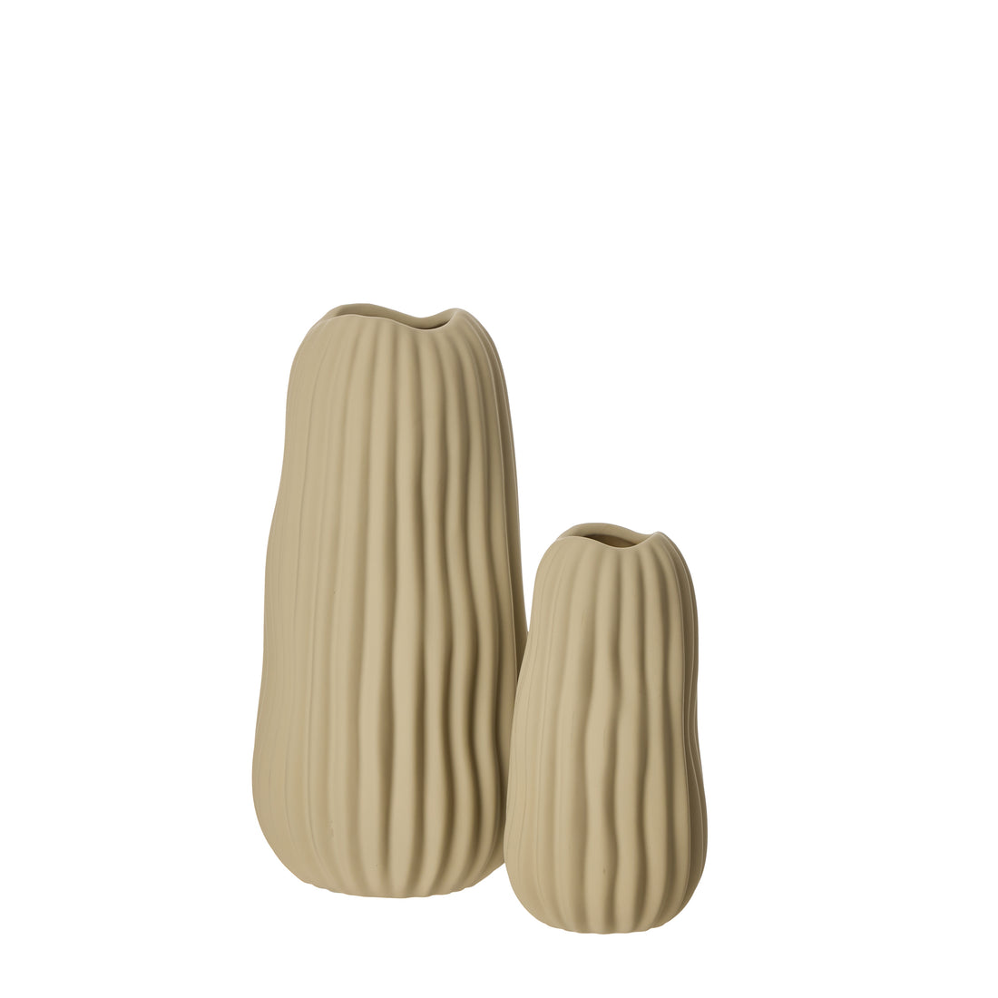 Rogue Lyra Vase Beige