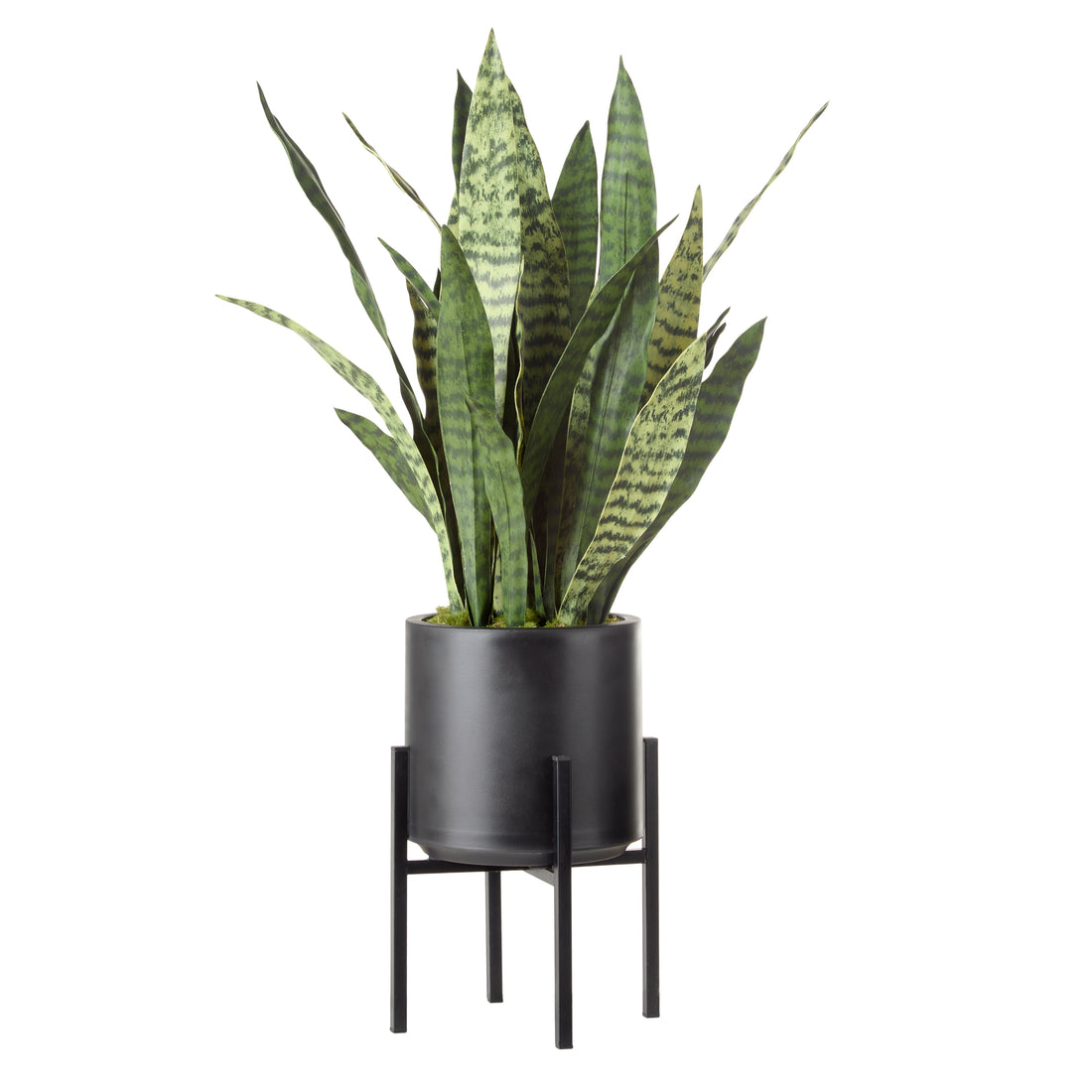 Faux Sanseveria - Standing Planter | 85cm