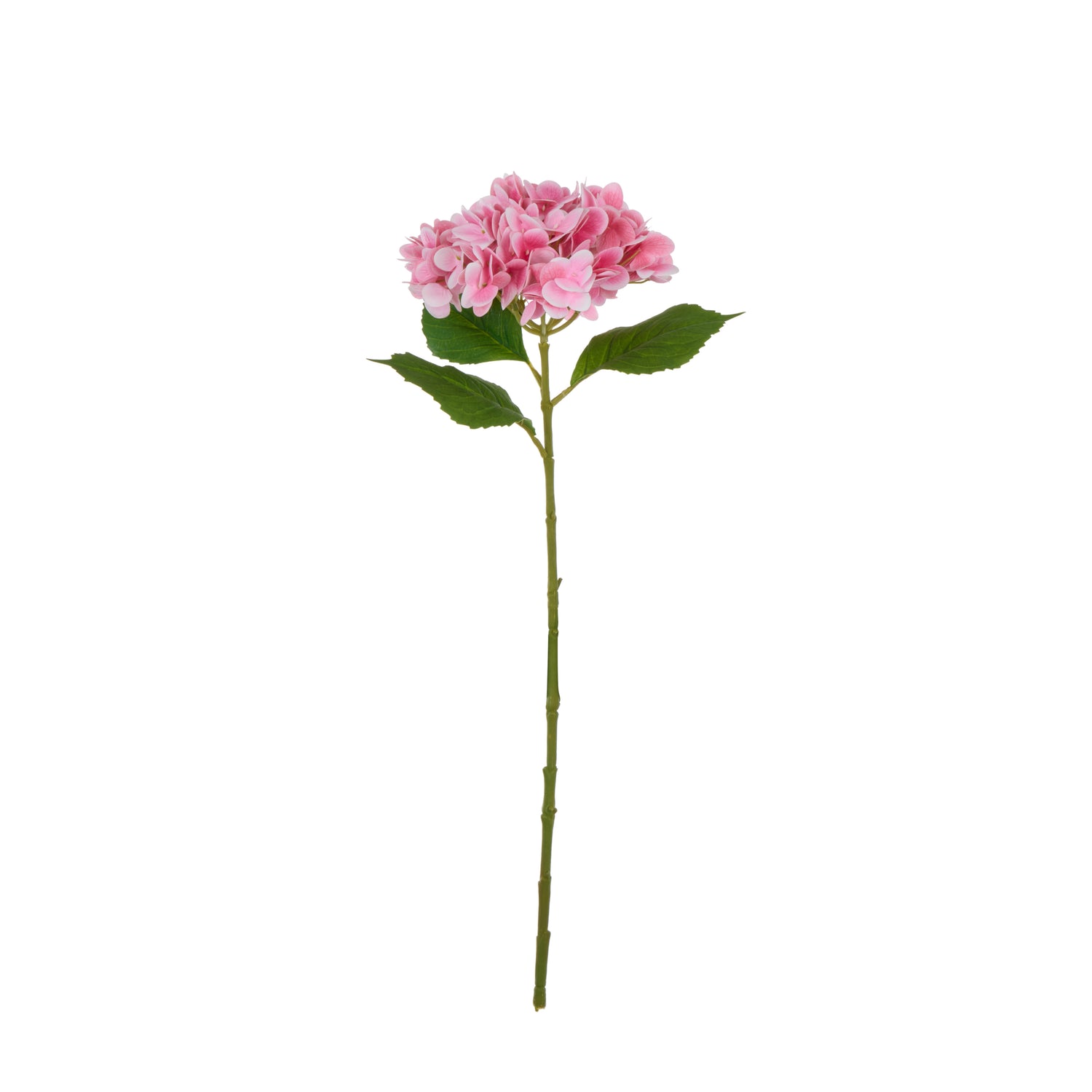 Faux Hydrangea Stem | Pink - 66cm