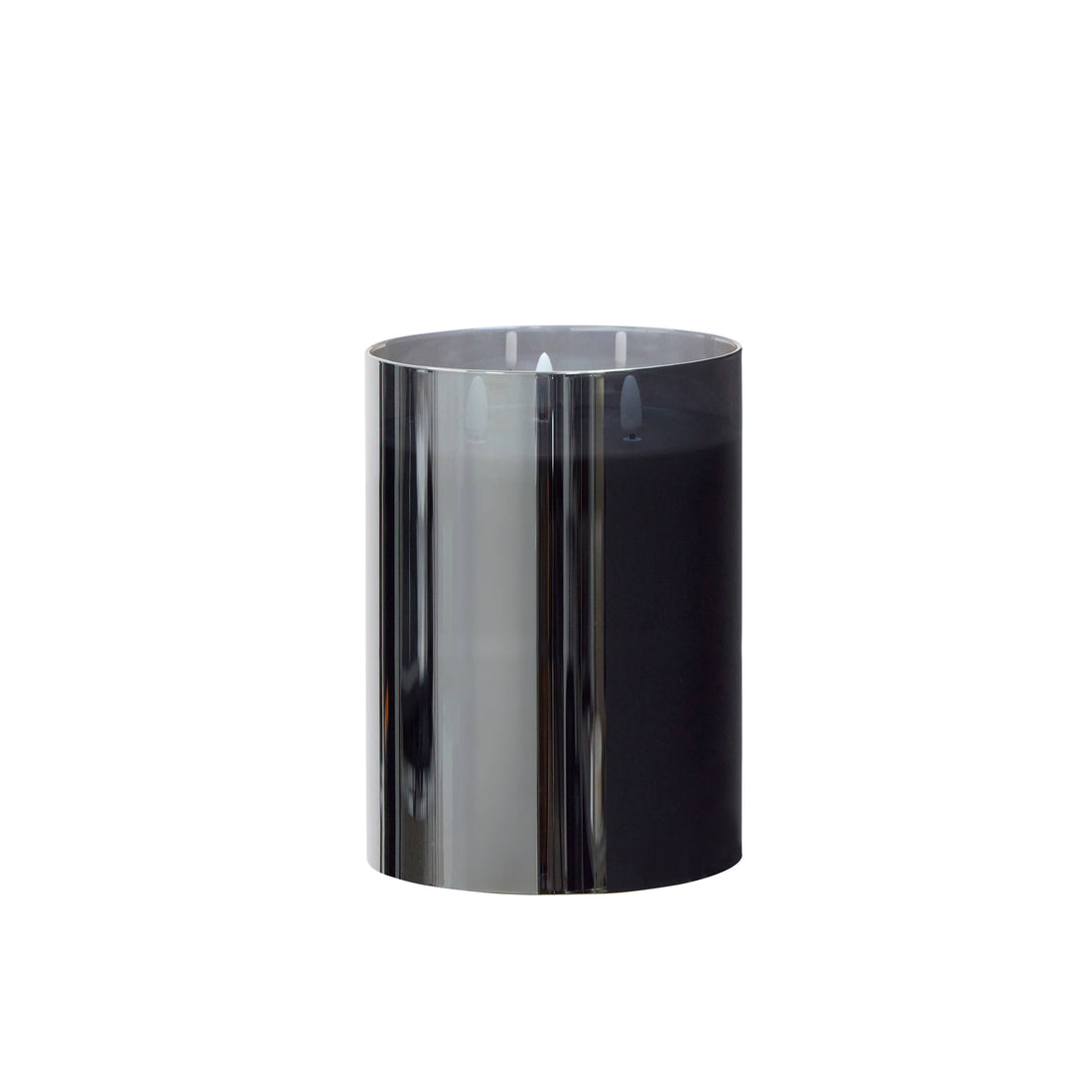 Rogue Glass Triflame Candle Black
