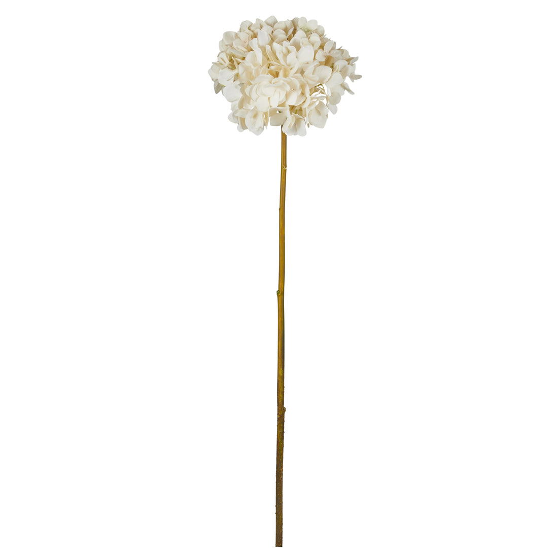 Faux Grand Hydrangea Stem | Cream - 68cm