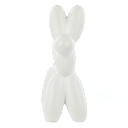 Emporium Bubbles Balloon Dog Sculpture White