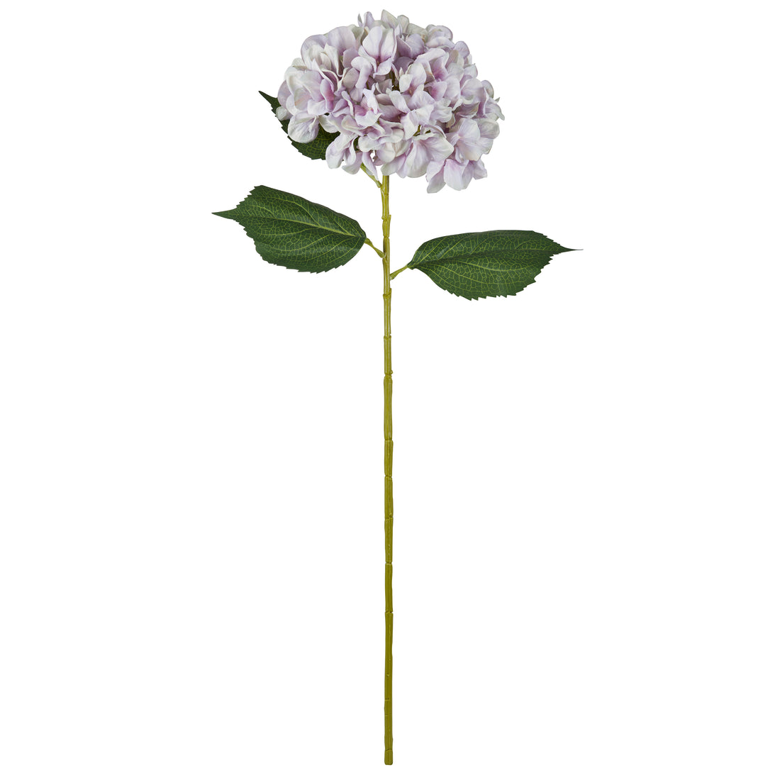 Faux Lush Hydrangea Stem | Purple - 82cm