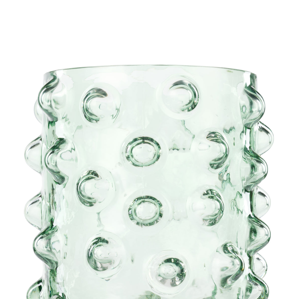 Amalfi Sissy Glass Bubble Vase Small Green