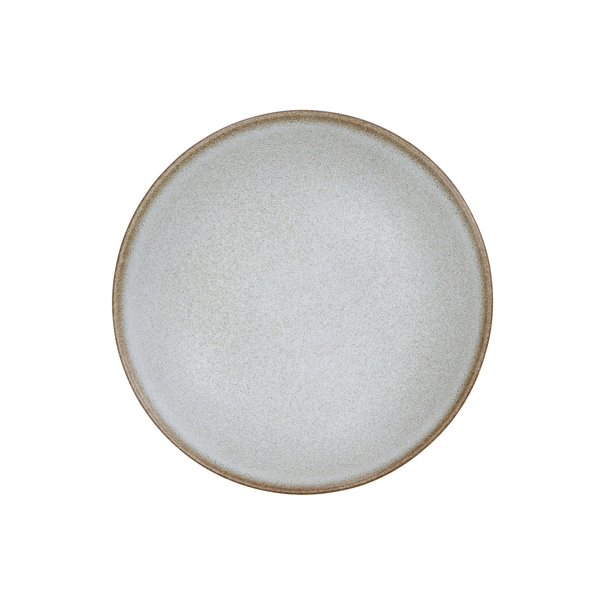 Davis &amp; Waddell Rafe Footed Serving Bowl Grey &amp; Brown