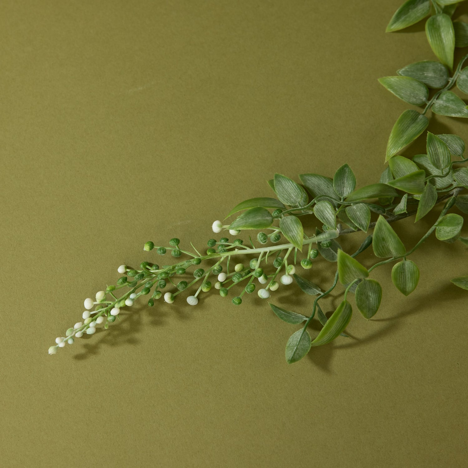 Faux Budding Hanging Bush - Garden Pot | 78cm