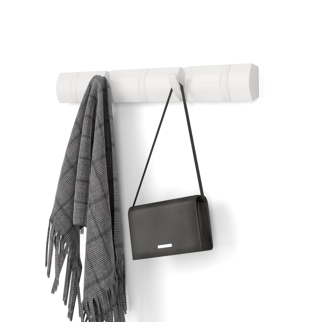Umbra Flip 5 Hook White