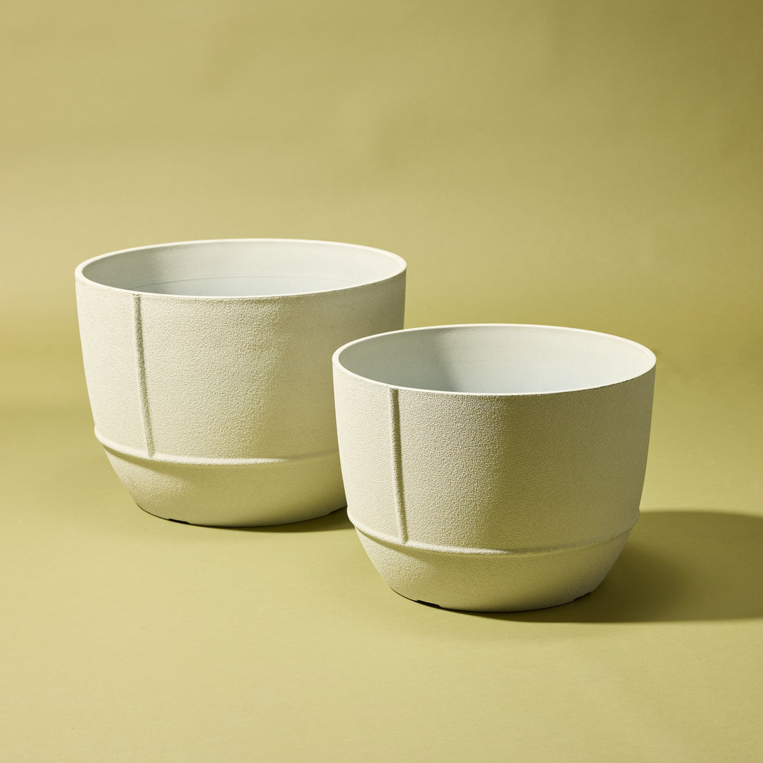 Florence Seam Planter Set of 2 | Beige