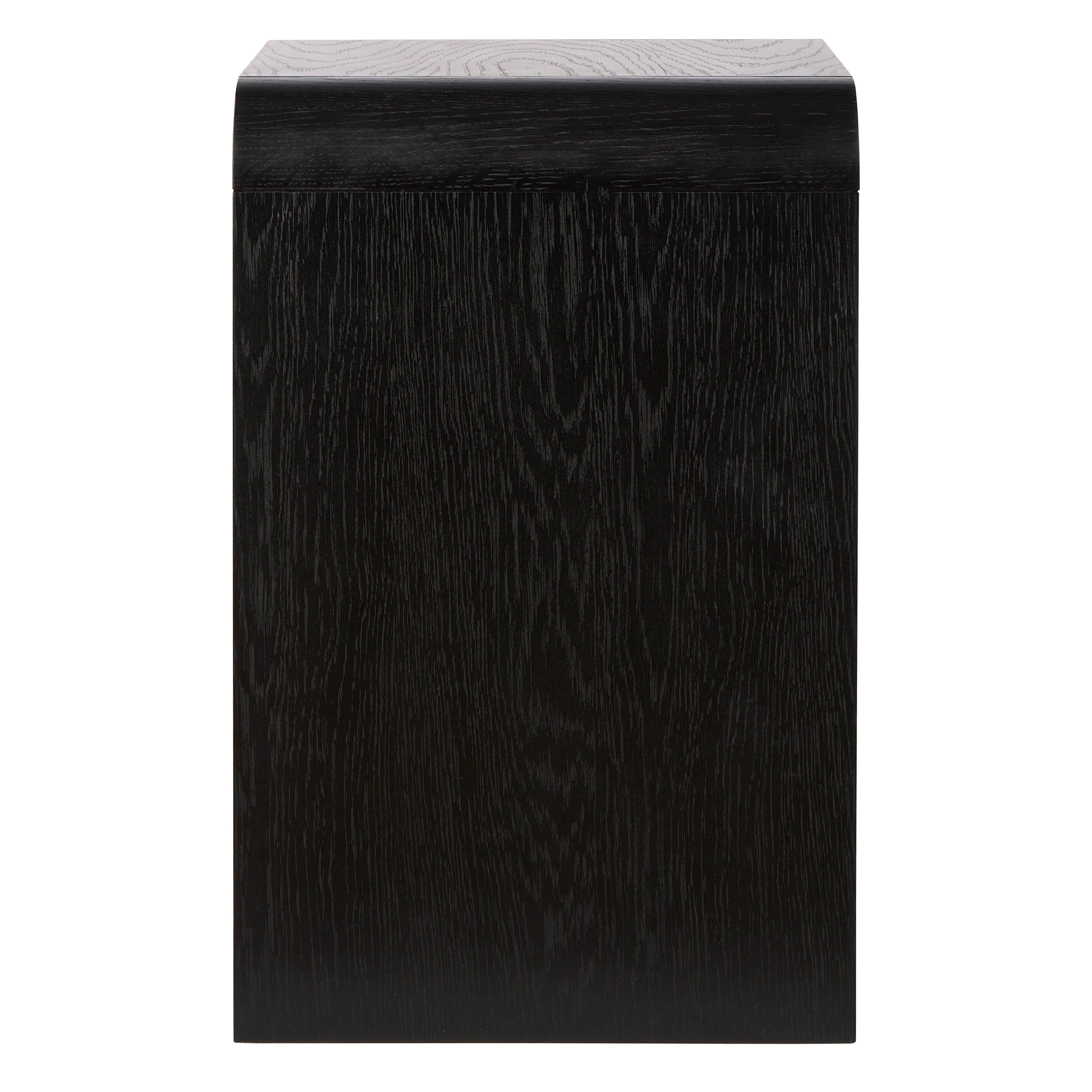 Amalfi Oslo Bedroom Side Table Black
