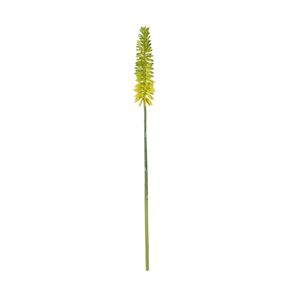Faux Torch Lily Stem | Yellow - 87cm
