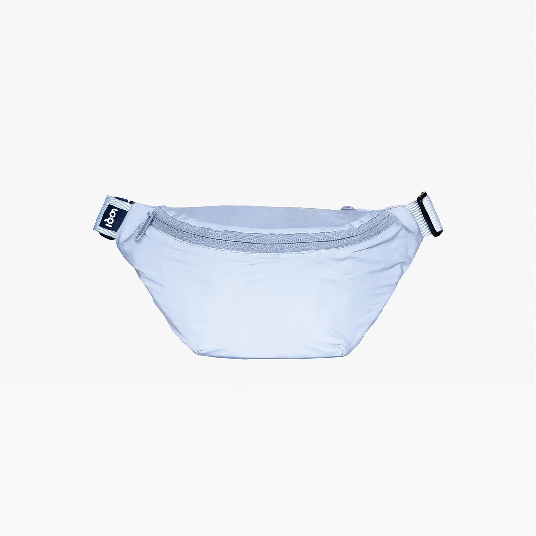 LOQI Reflective Silver Bumbag Silver
