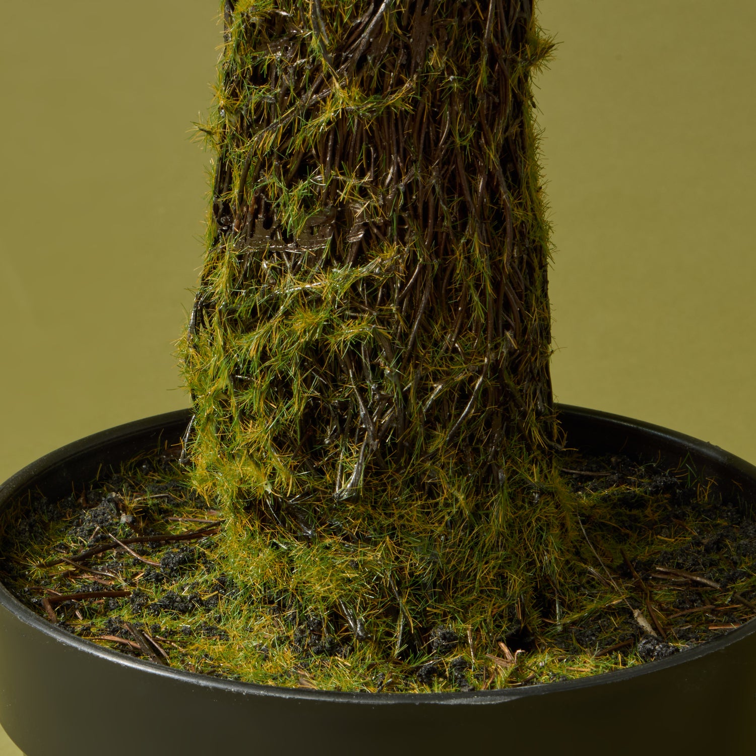 Faux Bird Nest Fern UV Treated - Garden Pot | 90cm