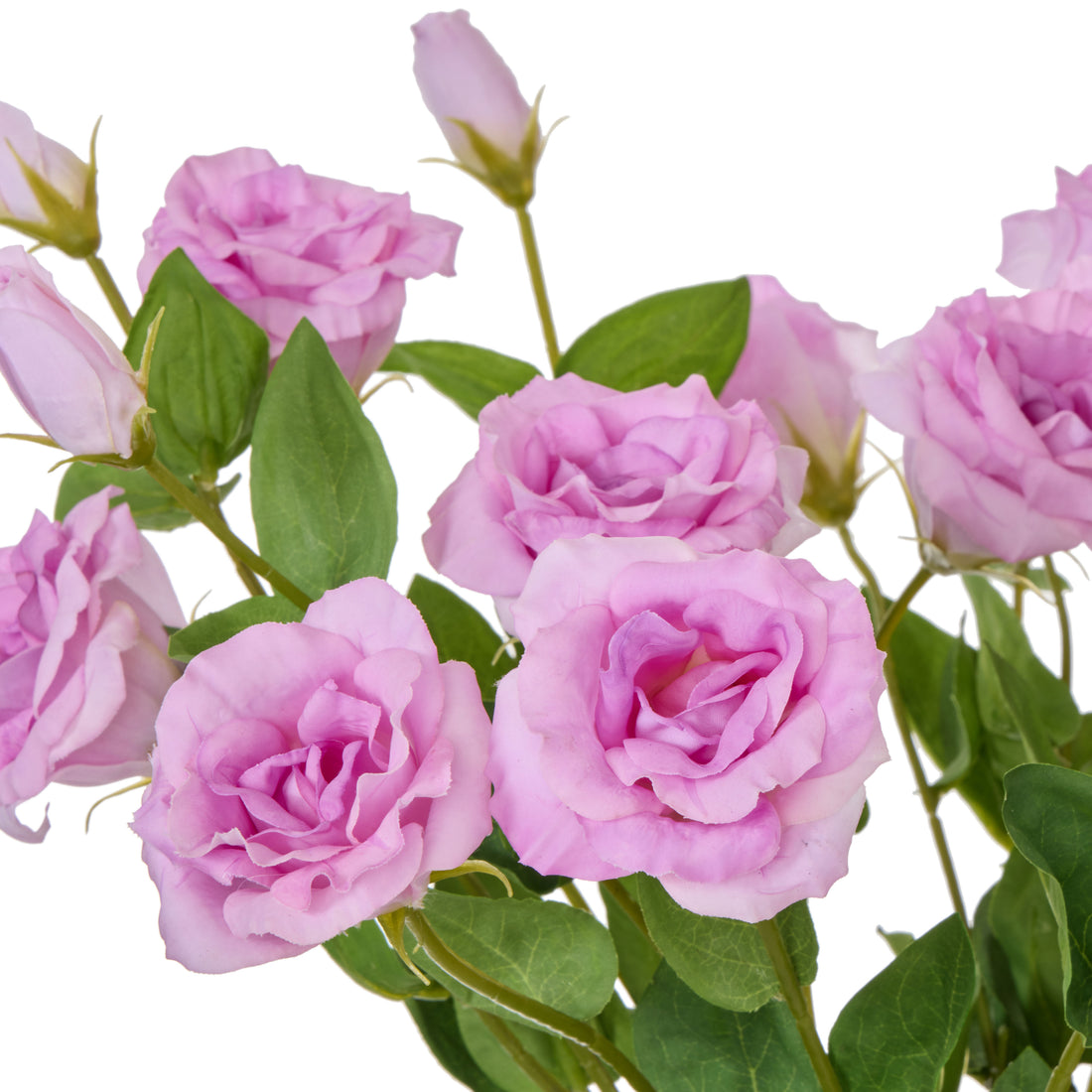 Faux Lisianthus - Claire Vase  | Purple -  53cm