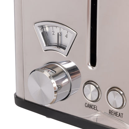 Davis &amp; Waddell Newbury Vintage 4 Slice Toaster Stainless Steel
