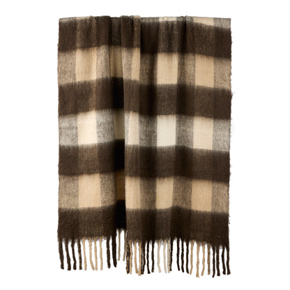 Amalfi Morgan Wool Blend Woven Throw Multi-Coloured
