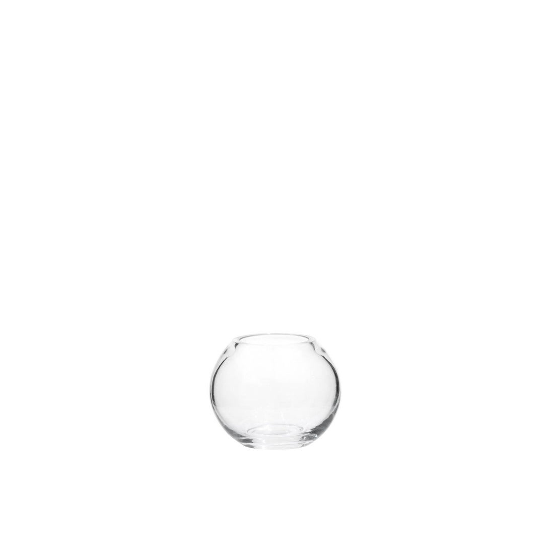 Rogue Sphere Vase Clear