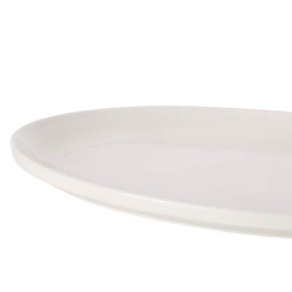 Davis &amp; Waddell Portsea Oval Platter Large White