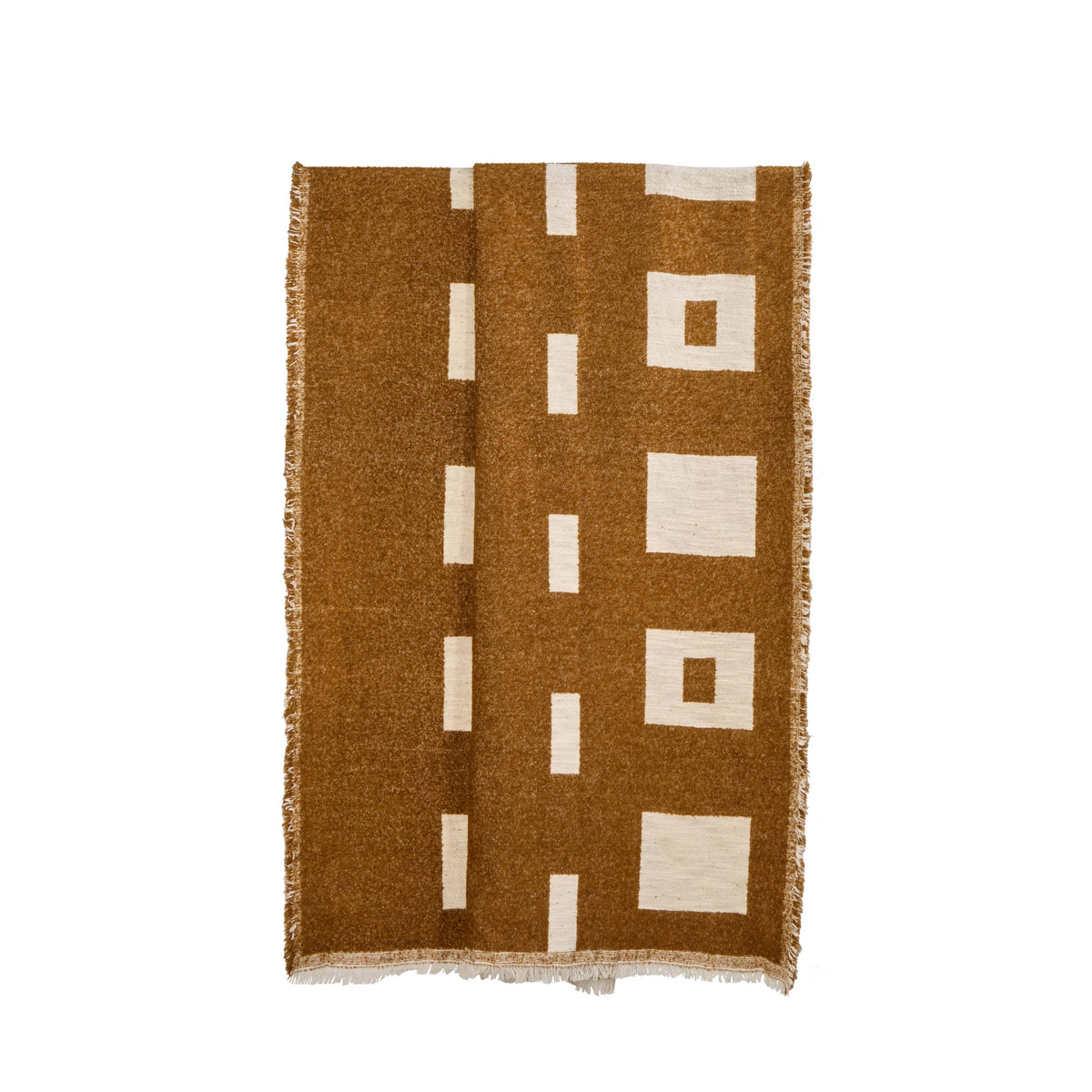 Amalfi Cosmo Throw Rust &amp; Natural