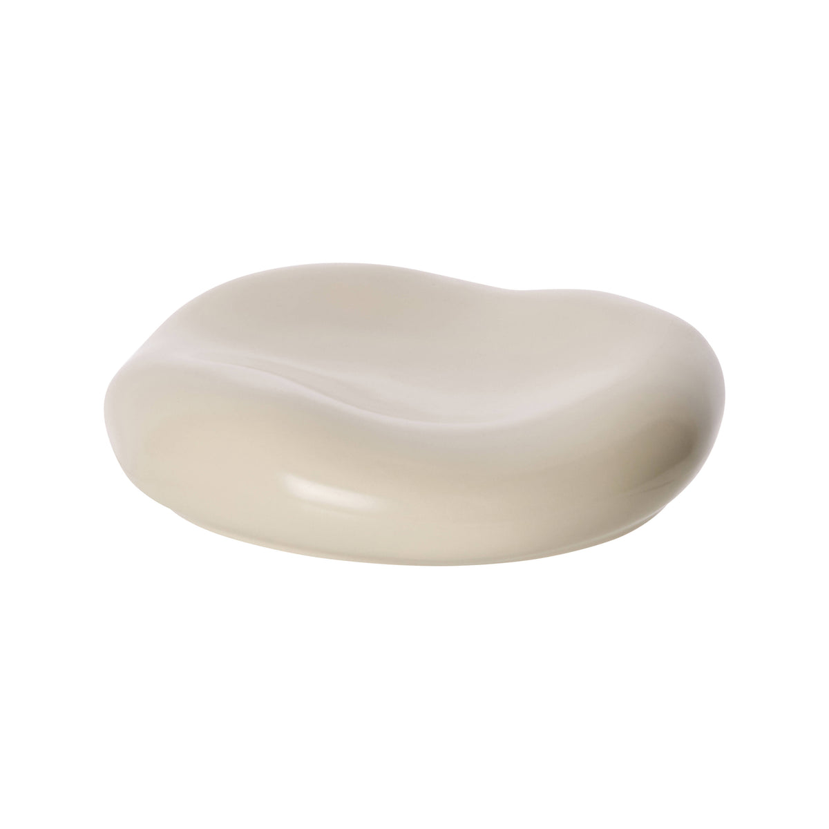 Amalfi Form Dessert Plate Large Cream