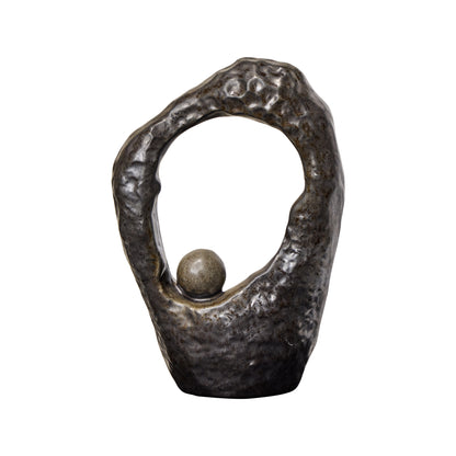 Amalfi Haven Sculpture Reative Black