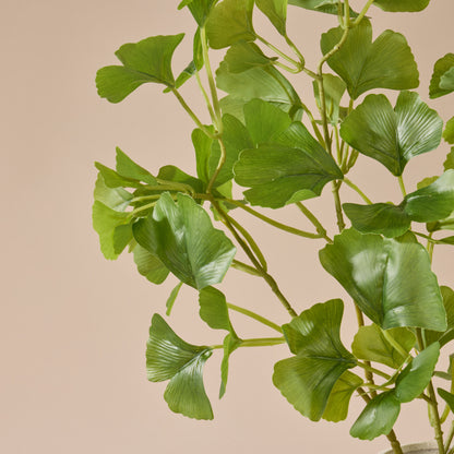Faux Gingko Mix - Neven Vase | Green - 50cm