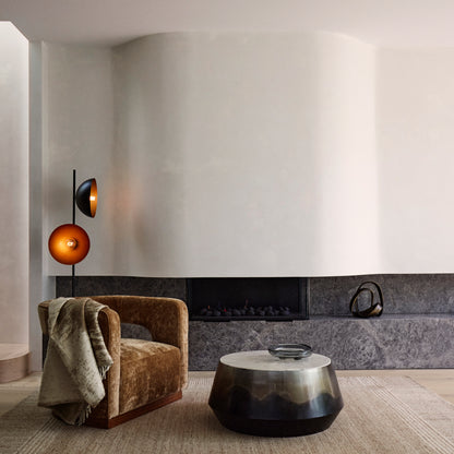 Grand Designs Jace Abstract Sculpture Antique Bronze