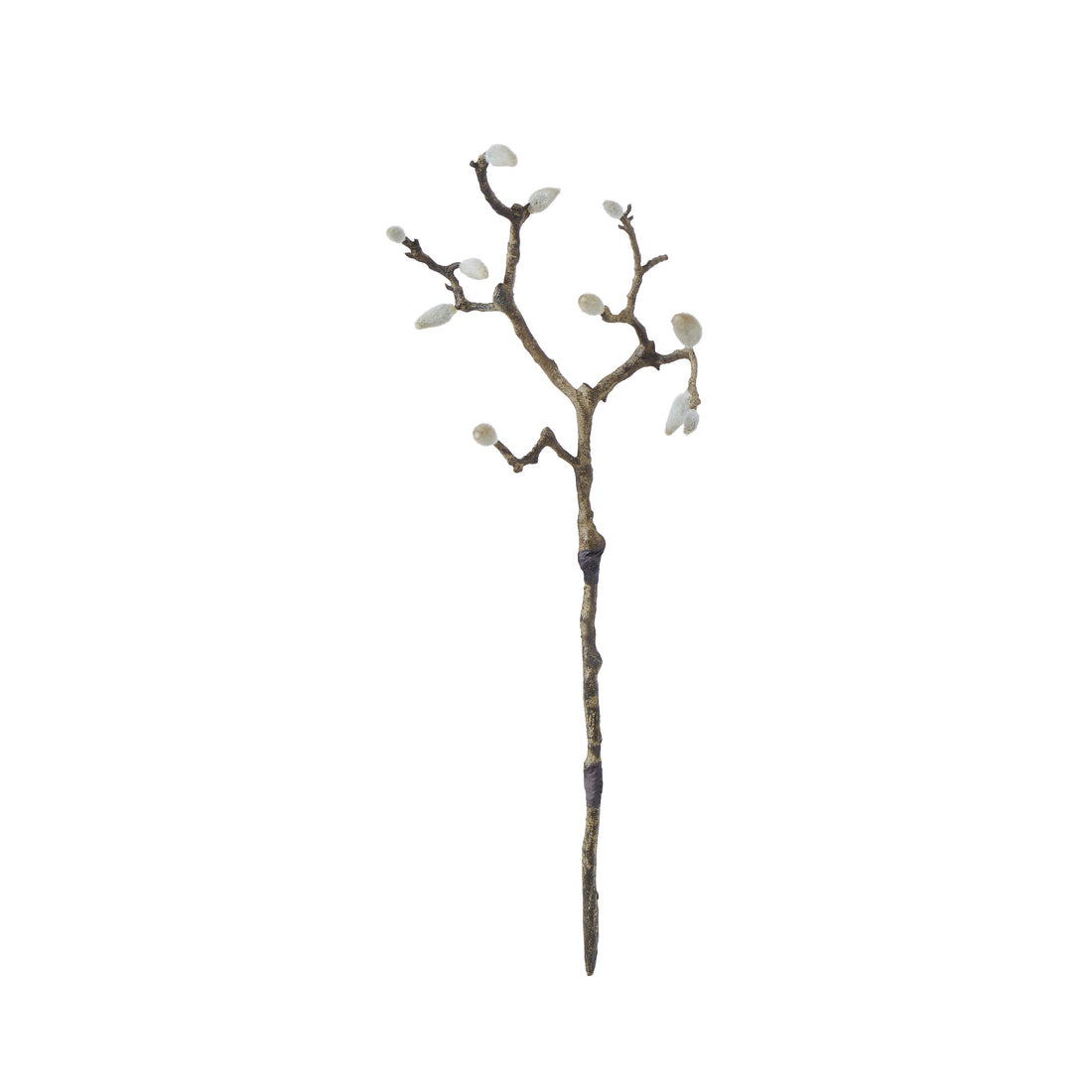Faux Magnolia Tree Bud Branch | 53cm