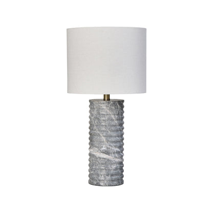 Grand Designs Harlen Table Lamp Grey &amp; Natural
