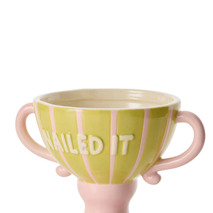 Emporium Triumph Vase Collection Pink &amp; Green