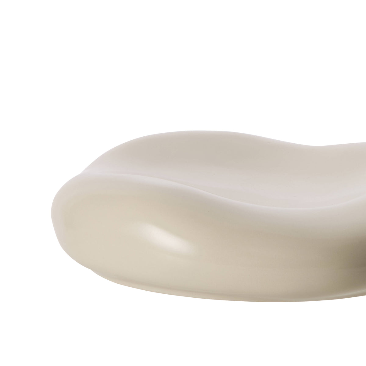 Amalfi Form Dessert Plate Large Cream