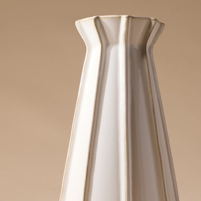 Hester Vase | Cream - 30cm