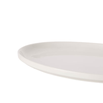 Davis &amp; Waddell Portsea Oval Platter Medium White