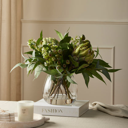 Rogue Grand Protea - Garden Vase Green
