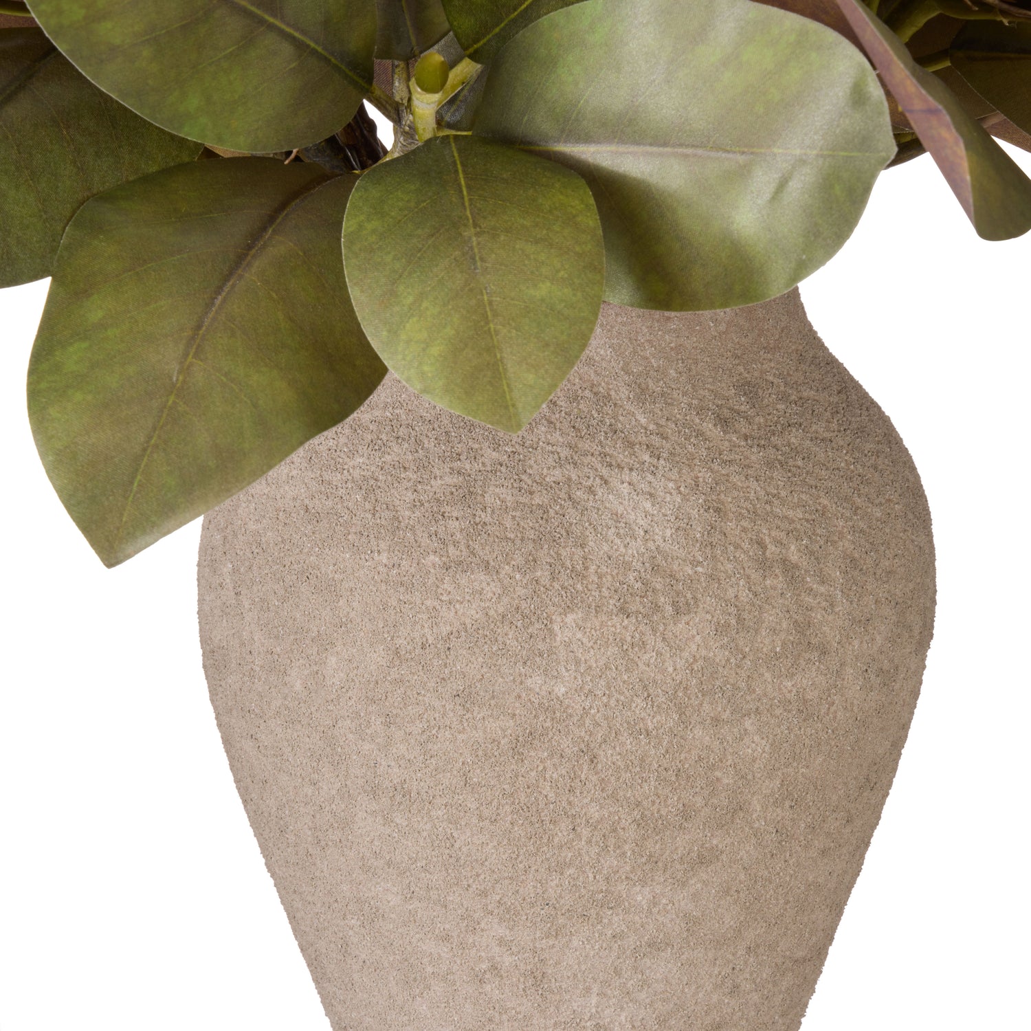 Faux Magnolia Twig - Elsie Vessel| White -  85cm
