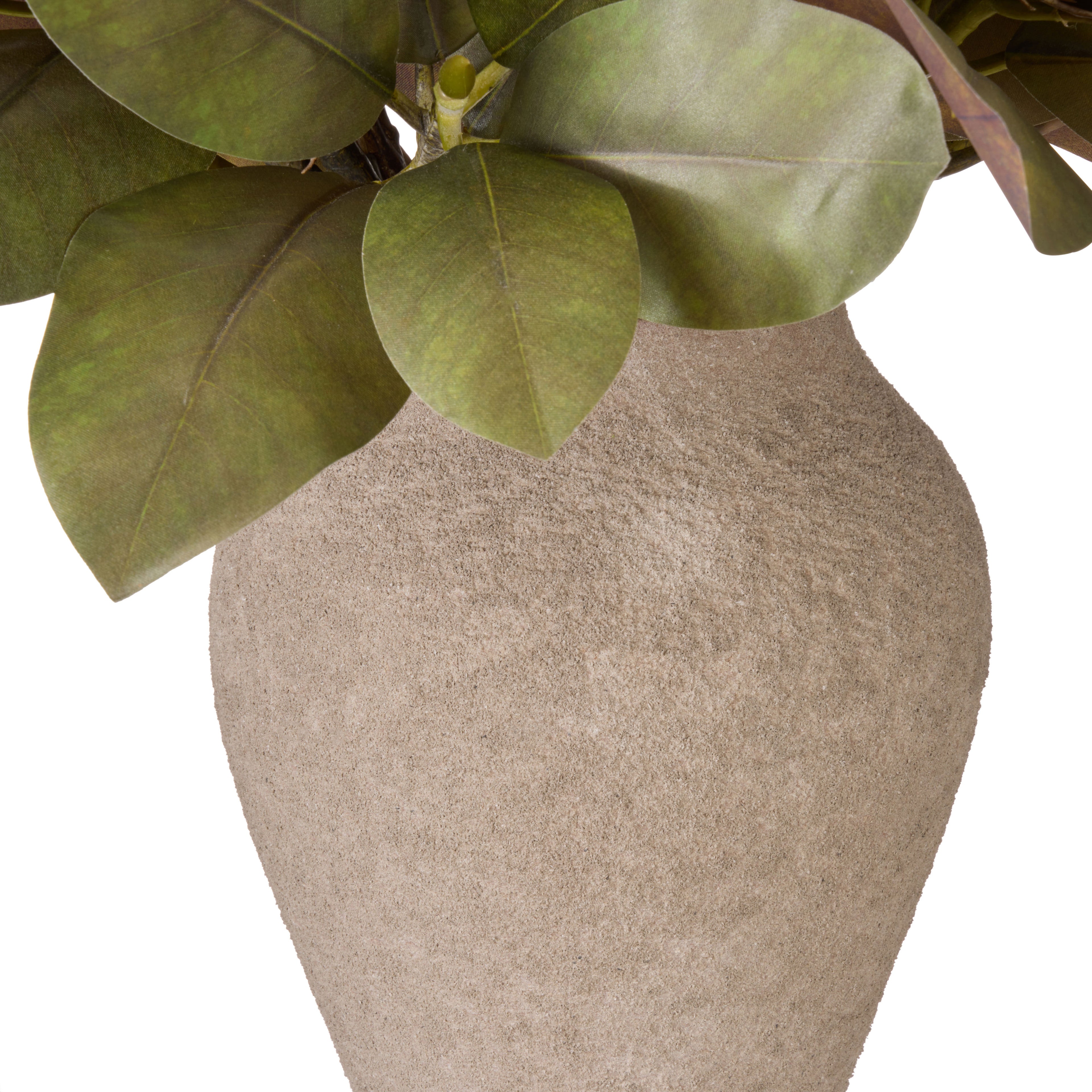 Faux Magnolia Twig - Elsie Vessel| White -  85cm