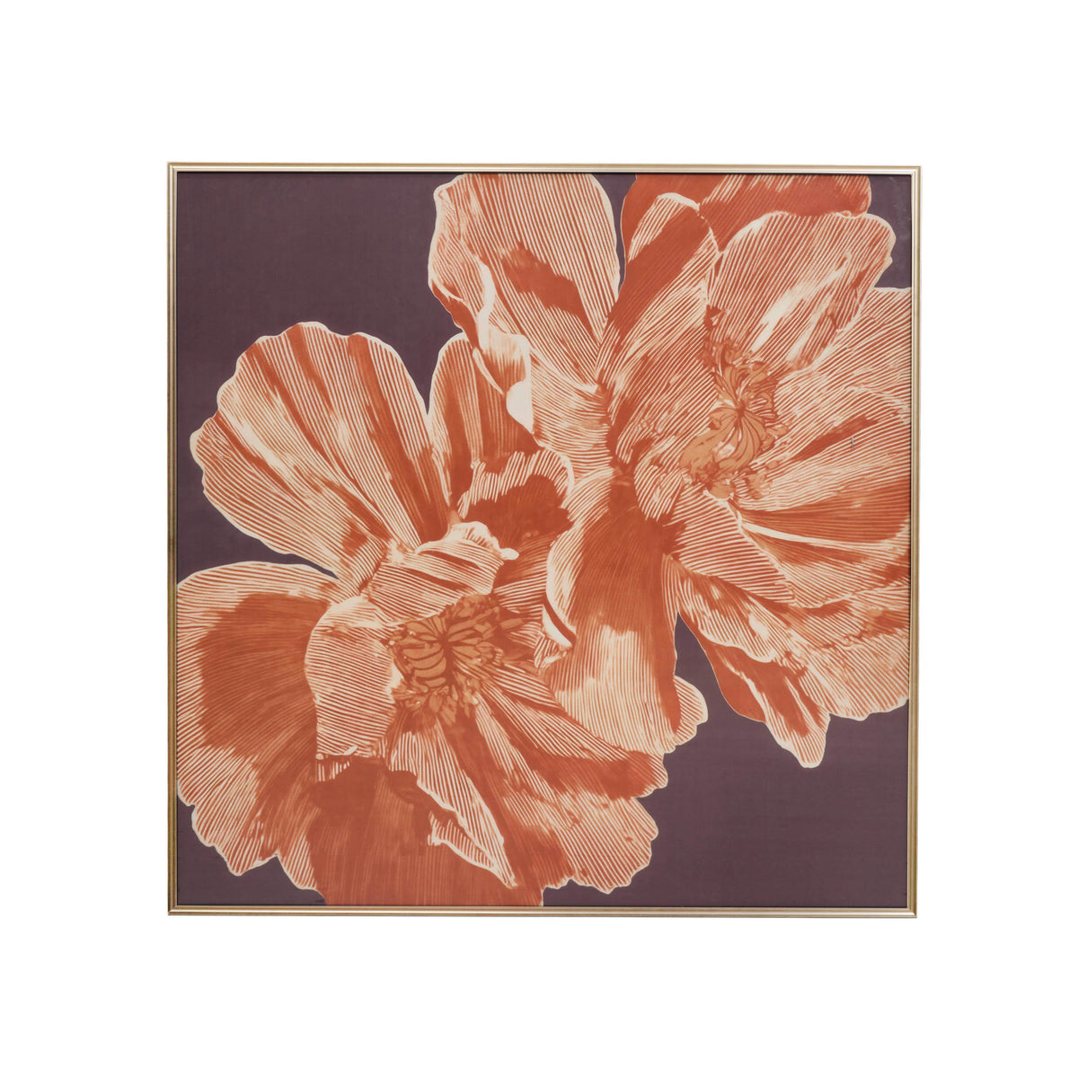Amalfi Peony Study Wall Art Multi-Coloured
