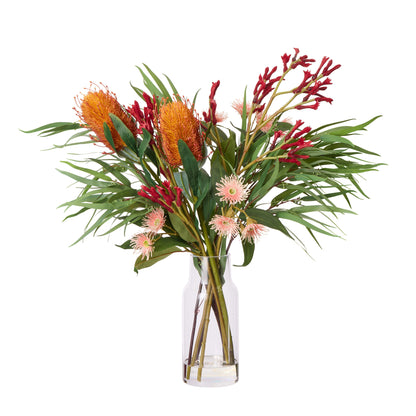 Faux Native Banksia Mix-Rachel | Multi - 70cm