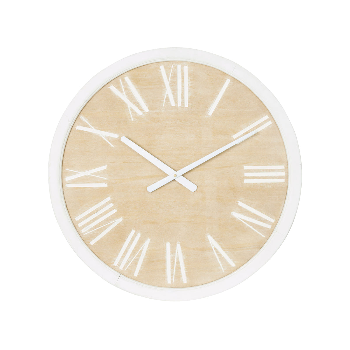 Amalfi Devereaux Wall Clock 60cm White